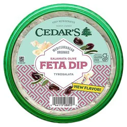 Cedars Mediterranean Foods Kalamata Olive Feta Dip - 8 Oz