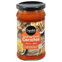 Signature Select Carnitas Cooking Sauce Medium 13.5 Fz - 13.5 FZ