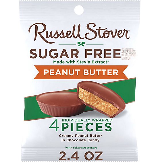 slide 1 of 1, 2.4oz Sugar Free Mc Peanut Butter Cups Peg Bag - 2.4 Oz, 2.4 oz