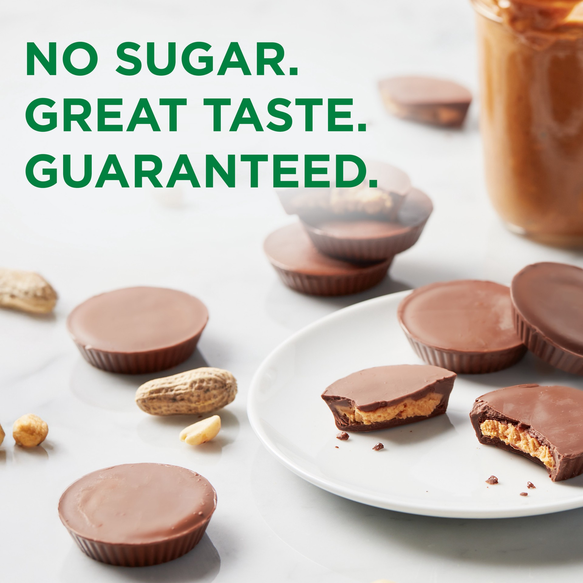 slide 2 of 2, 2.4oz Sugar Free Mc Peanut Butter Cups Peg Bag - 2.4 Oz, 2.4 oz