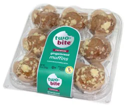 Two-Bite Gingerbread Muffins - 13 Oz