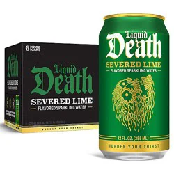 Liquid Death Severed Lime 6-12fz - 6-12 Fz