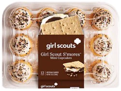 Cafe Valley Girl Scouts Smores Mini Cupcakes - 10 Oz