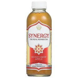 Gts Synergy Raw Kombucha Honeycrisp Apple Organic - 16 Fz