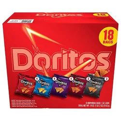 Doritos Tortilla Chips Variety Pack - 18 Count
