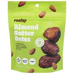 Realsy Almond Butter Filled Dates - 2.1 Oz