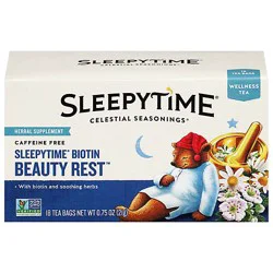 Celestial Seasonings Tea Sleepytime Beauty Rest - 18 Ct