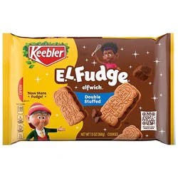 Keebler E.l. Fudge Double Stuffed With Crème Filling Elfwich Cookies - 13 Oz