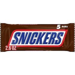 Snickers Funsize 5 Pack 2.6 Ounces Each - 2.6 Oz