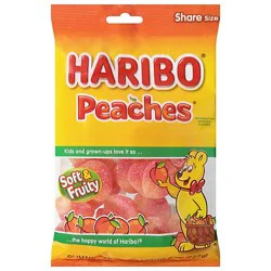 Haribo Peaches 8oz - 8 Oz