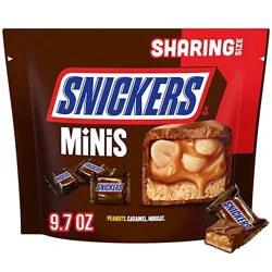 Snickers Miniature Stand Up Pouch 9.7 Ounces Per Bag - 9.7 Oz