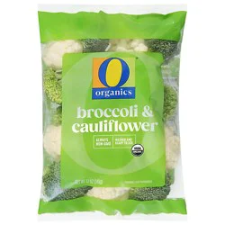 O Organics Broccoli & Cauliflower - 12 Oz
