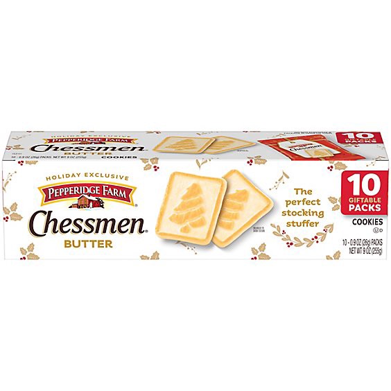 slide 1 of 4, Pep Farm Chessman Butter 9oz - 9 Oz, 9 oz