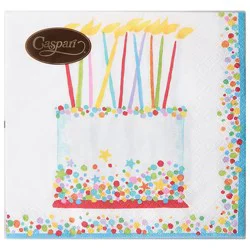 Birthday Cake Napkin Luncheon - Ea