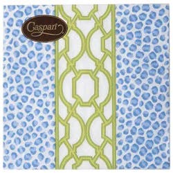 Knots And Spots Blue/green Napkin Luncheon - Ea