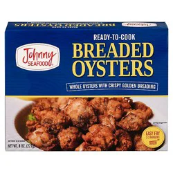 Johnny Seafood Breaded Oysters 8 Oz - 8 Oz
