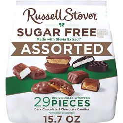 15.7oz Sf Asstorted Chocolates Gusset Bag - 15.7 Oz