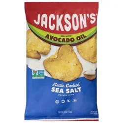Jacksons Classic Kettle Sea Salt Potato Chips In Avocado Oil - 5 Oz