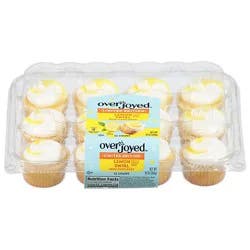 Overjoyed Lemon Mini Cupcakes 10 Oz - 10 Oz
