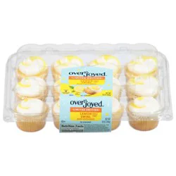 Overjoyed Lemon Mini Cupcakes 10 Oz - 10 Oz