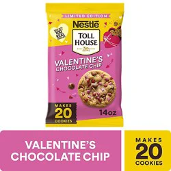Nestle Toll House Valentine Choc Chip Cookie Dough 14oz - 14 Oz