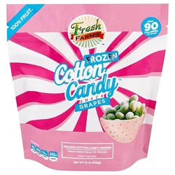 Fresh Farms Frozen Cotton Candy Grapes , 12 Oz - 12 Oz