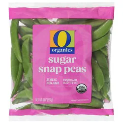 O Organics Sugar Snap Peas 8 Oz - 8 Oz