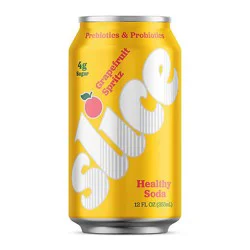 Slice Grapefruit Spritz Healthy Soda - 12 Fz