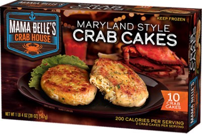 slide 1 of 1, Mama Belle Crab House Crab Cake - 20 Oz, 20 oz