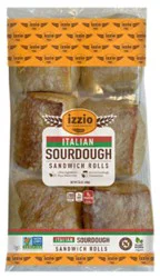 Izzio Italian Sourdough Sandwich Rolls - 24 Oz