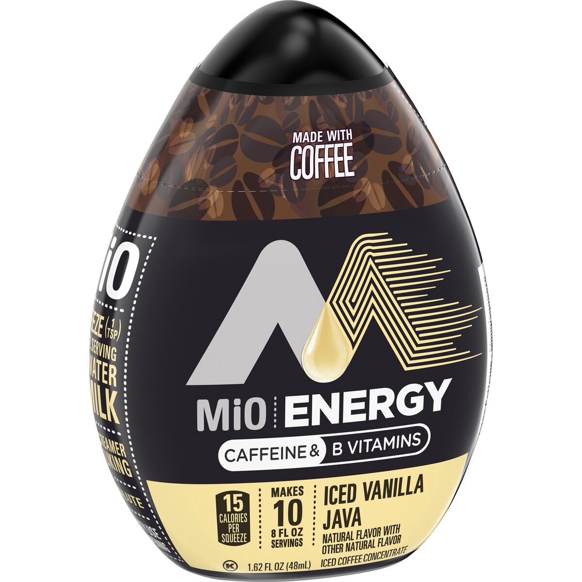 slide 2 of 8, MiO Energy Iced Vanilla Java Iced Coffee Concentrate - 1.62 fl oz, 1.62 fl oz