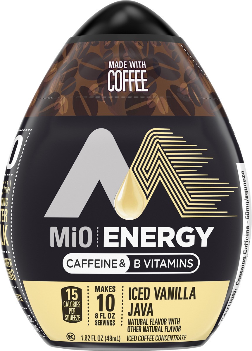 slide 7 of 8, MiO Energy Iced Vanilla Java Iced Coffee Concentrate - 1.62 fl oz, 1.62 fl oz