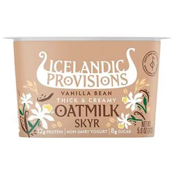 Icelandic Provisions Oatmilk Skyr Vanilla 5oz - 5 Oz