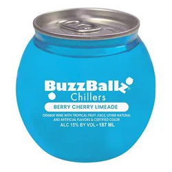 Buzzballz Chillers Berry Cherry Limeade 187ml Wine - 187 Ml