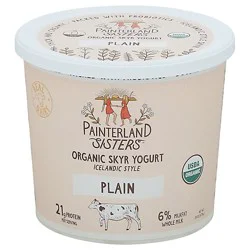 Painterland Sisters Yogurt Skyr Style Plain - 24 Oz