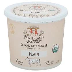 Painterland Sisters Yogurt Skyr Style Plain - 24 Oz