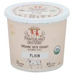 Painterland Sisters Yogurt Skyr Style Plain - 24 Oz