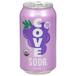 Cove Soda Gut Healthy Grape - 12 Fz