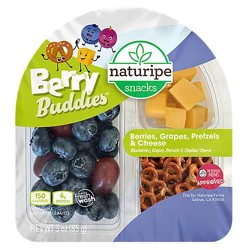 Naturipe Snacks Berry Buddies Berries Grapes Pretzels Cheese 3oz - 3 Oz