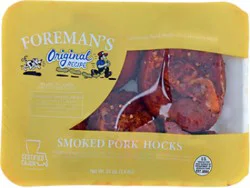 Foremans Smoked Pork Hocks - 24 Oz