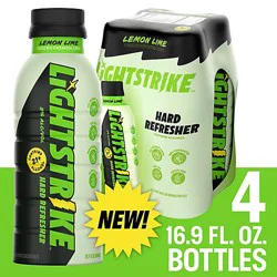 Lightstrike Lemon Lime 4-16.9 Fl Oz In Bottles - 4-16.9f