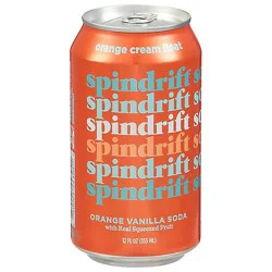 Spindrift Soda Orange Cream Float 12fz - 12 Fz