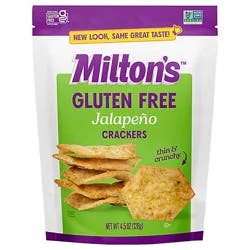 Miltons Crackers Jalapeno 4.5oz - 4.5 Oz