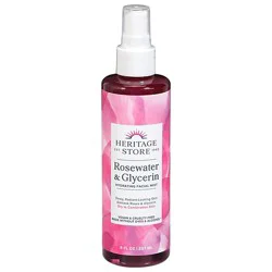 Heritage Rosewater & Glycerin - 8 Oz
