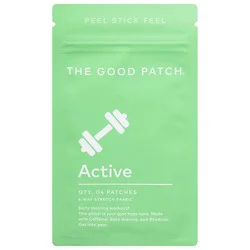 The Good Patch Active Plant Patch 4 Pc - 0.2 Oz