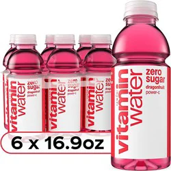 Vitaminwater Zero Sugar Power C 6-16.9fz - 6-16.9 Fz