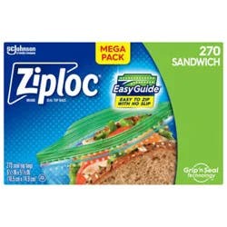 Ziploc Bags Sandwich Mega Pack - 270 Ct