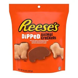 Reeses Dipped Animal Crackers Stand Up Pouch - 8.5 Oz