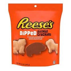 Reeses Dipped Animal Crackers Stand Up Pouch - 8.5 Oz