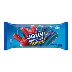 Jolly Rancher Ropes Blue Raspberry & Cherry Flavored Candy - 10 Oz